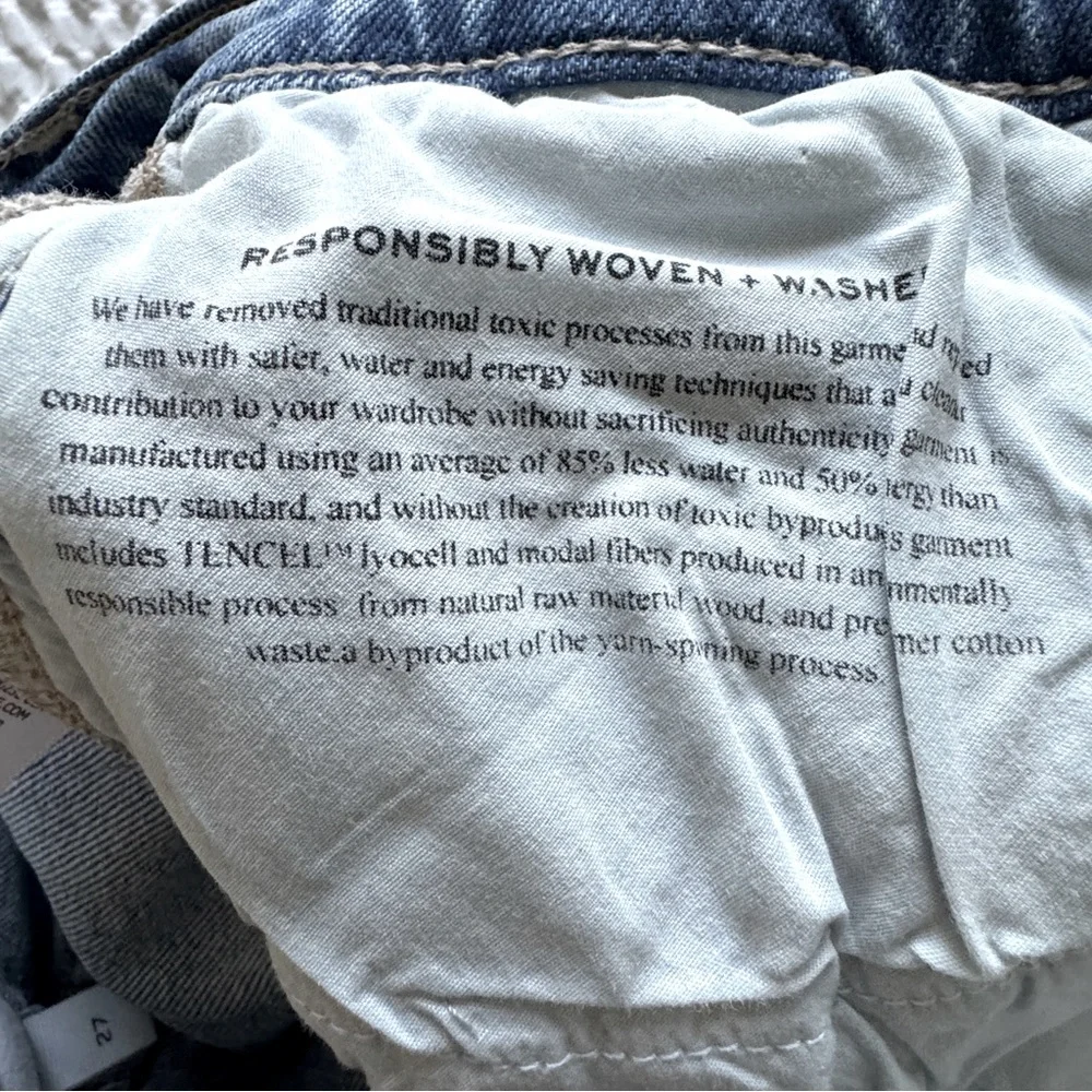 FRAME Le High Skinny Crop Jeans, Clarin, Rips Size 27 - Picture 13 of 16